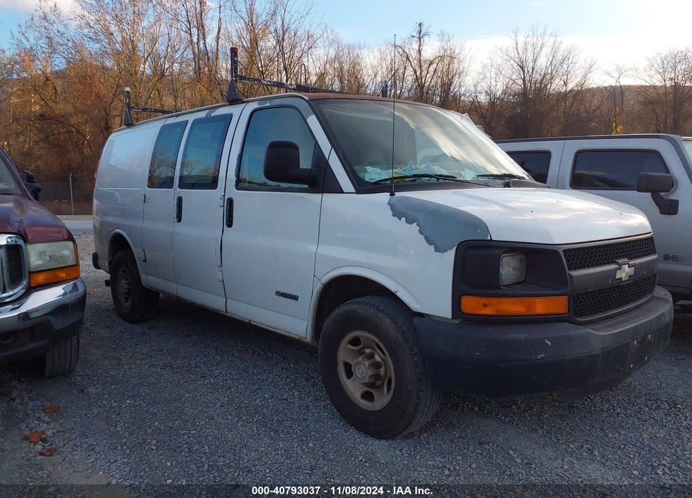 2006 CHEVROLET EXPRESS WORK VAN VIN: 1GCGG25V561168570