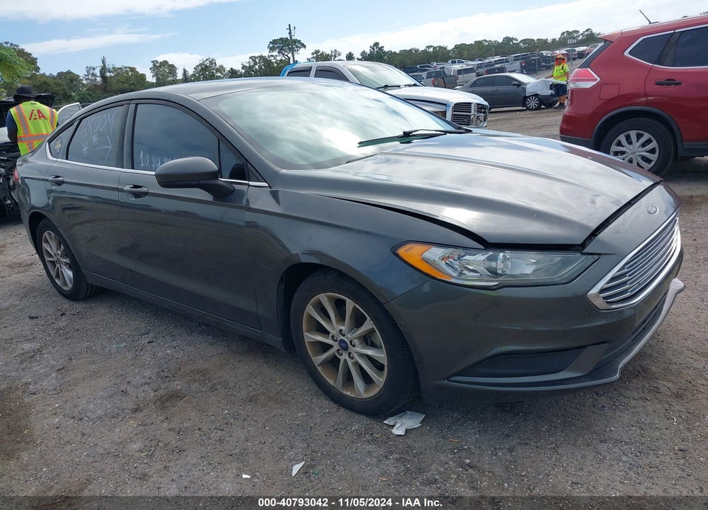 2017 FORD FUSION SE VIN: 3FA6P0H75HR279292