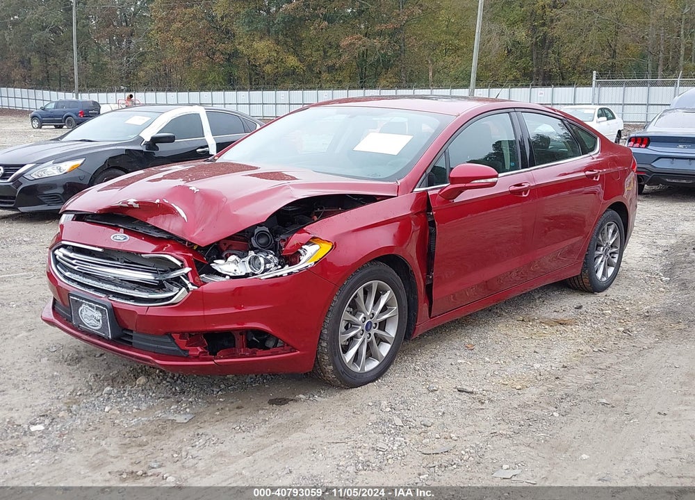 2017 FORD FUSION SE VIN: 3FA6P0HD4HR308660