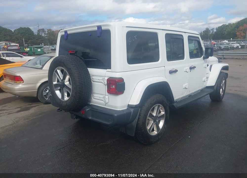2020 JEEP WRANGLER UNLIMITED NORTH EDITION 4X4 VIN: 1C4HJXEN6LW202212