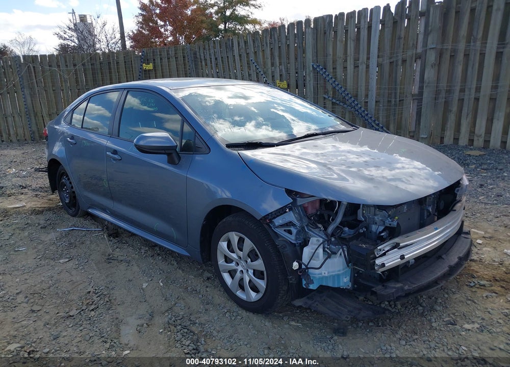 2020 TOYOTA COROLLA LE VIN: JTDEPRAE3LJ094096
