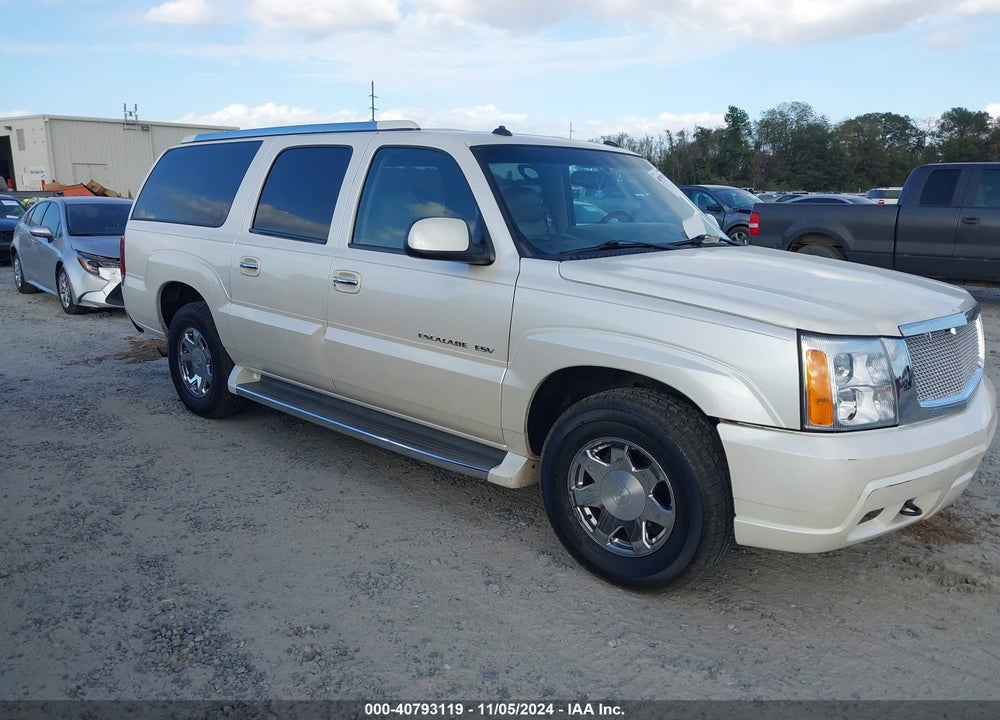 2003 CADILLAC ESCALADE ESV STANDARD VIN: 3GYFK66N03G277171