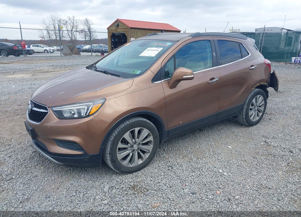 2017 BUICK ENCORE PREFERRED VIN: KL4CJASB6HB094653