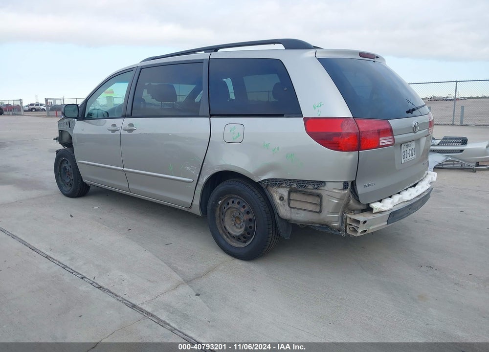 2005 TOYOTA SIENNA LE VIN: 5TDZA23C05S264054