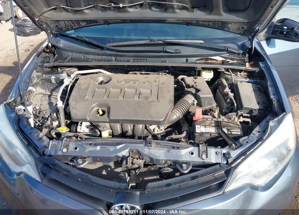 2015 TOYOTA COROLLA L VIN: 2T1BURHE6FC392353