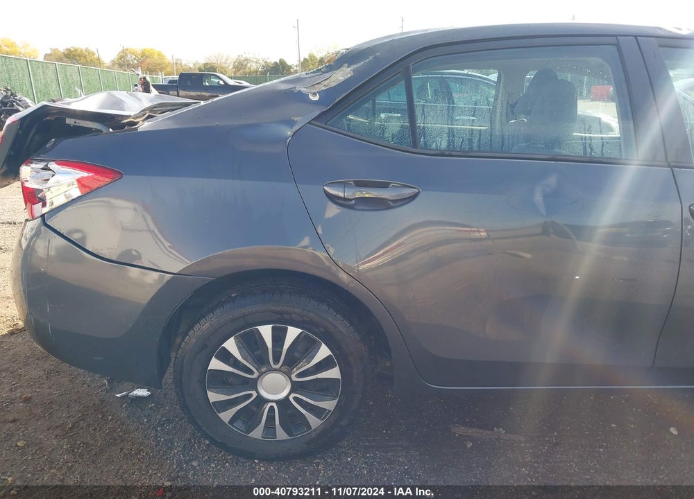 2015 TOYOTA COROLLA L VIN: 2T1BURHE6FC392353