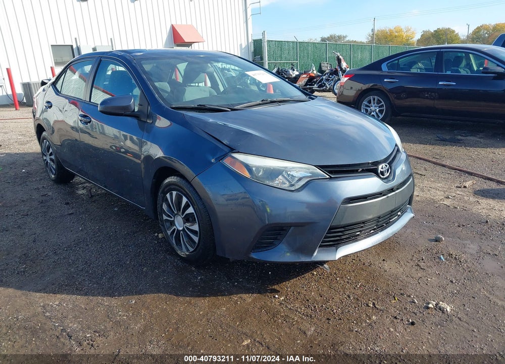 2015 TOYOTA COROLLA L VIN: 2T1BURHE6FC392353