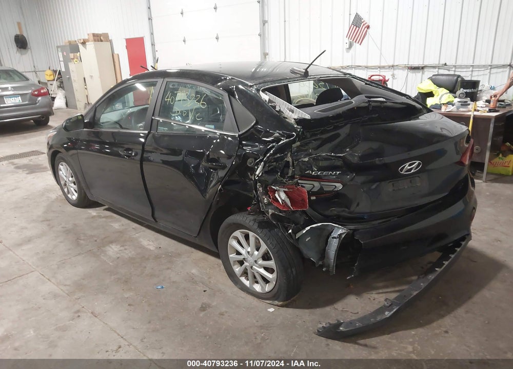 2022 HYUNDAI ACCENT VIN: 3KPC24A60NE172805