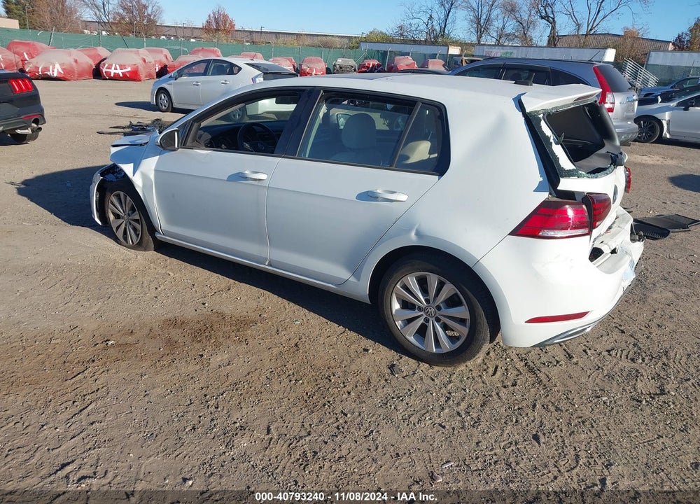 2018 VOLKSWAGEN GOLF S/SE VIN: 3VWG17AU7JM279237