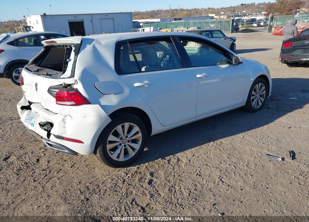 2018 VOLKSWAGEN GOLF S/SE VIN: 3VWG17AU7JM279237