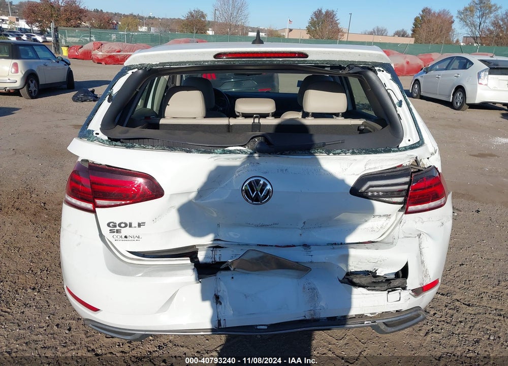 2018 VOLKSWAGEN GOLF S/SE VIN: 3VWG17AU7JM279237