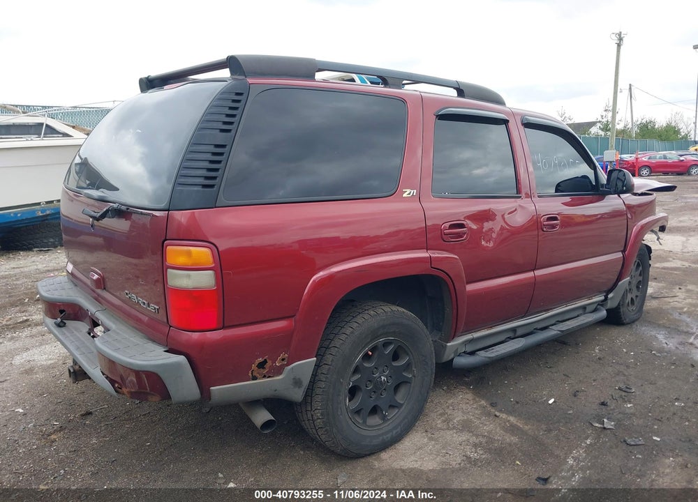 2003 CHEVROLET TAHOE Z71 VIN: 1GNEK13Z13R243940