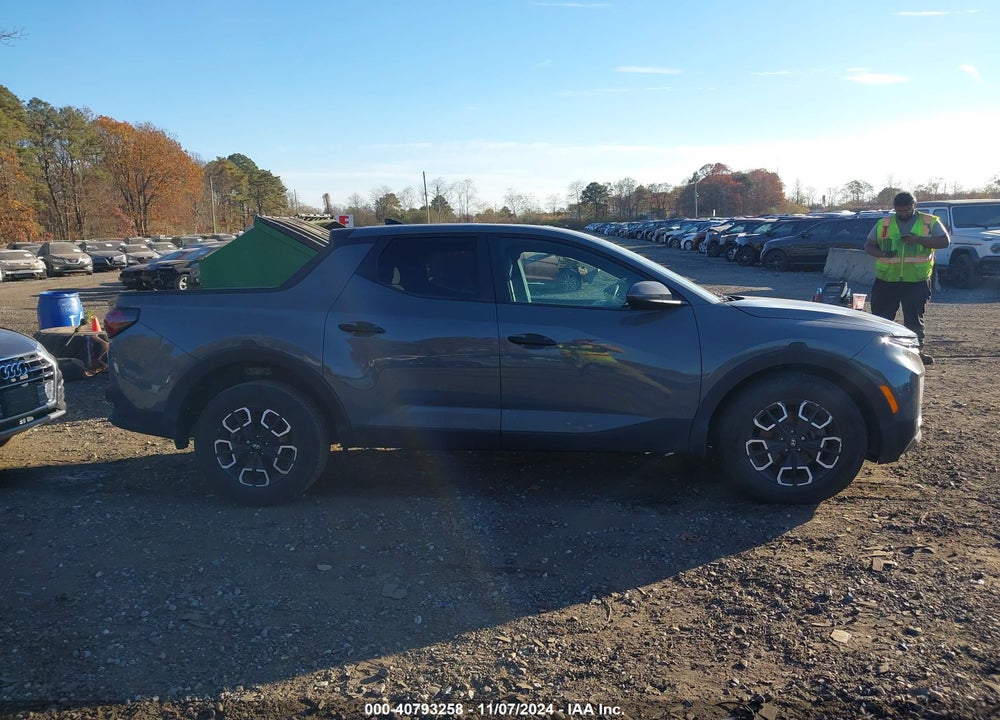 2022 HYUNDAI SANTA CRUZ SEL VIN: 5NTJBDAE6NH008325