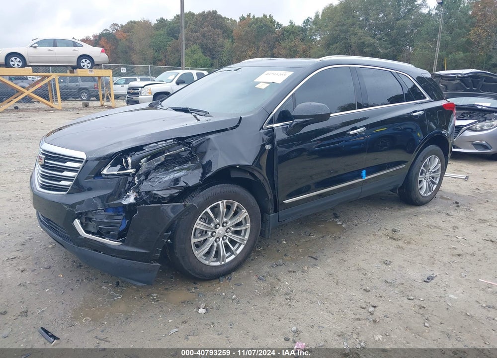 2017 CADILLAC XT5 LUXURY VIN: 1GYKNBRS5HZ296595