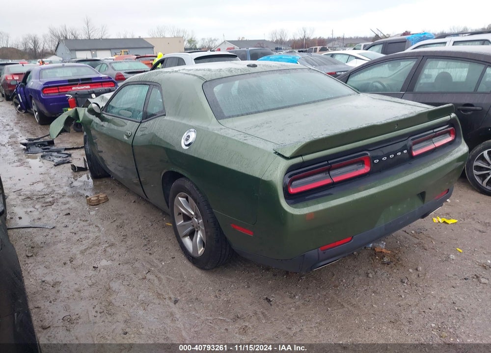 2021 DODGE CHALLENGER SXT VIN: 2C3CDZAG9MH542611