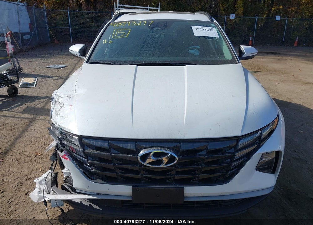 2022 HYUNDAI TUCSON SEL VIN: 5NMJFCAE0NH158733