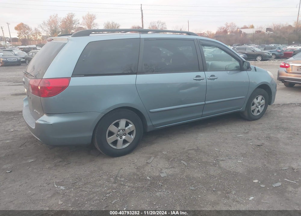 2006 TOYOTA SIENNA LE VIN: 5TDZA23C06S457824