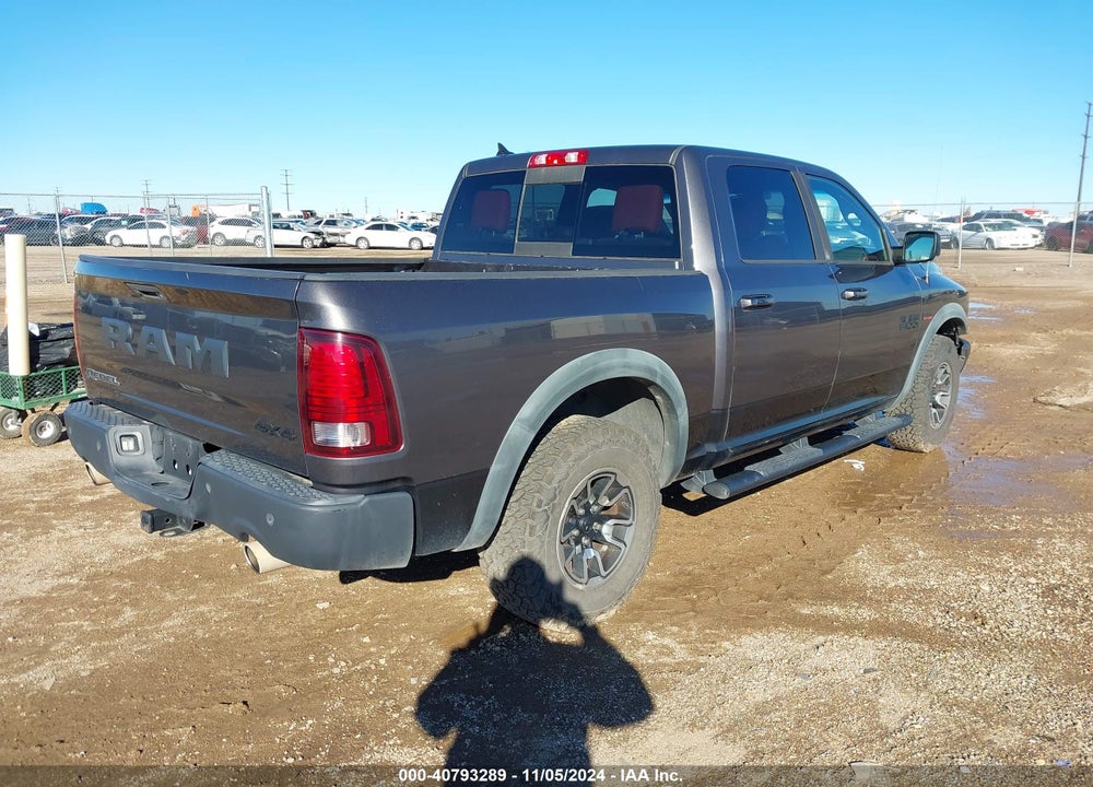 2016 RAM 1500 REBEL VIN: 1C6RR7YT5GS196513