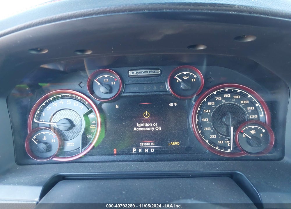 2016 RAM 1500 REBEL VIN: 1C6RR7YT5GS196513