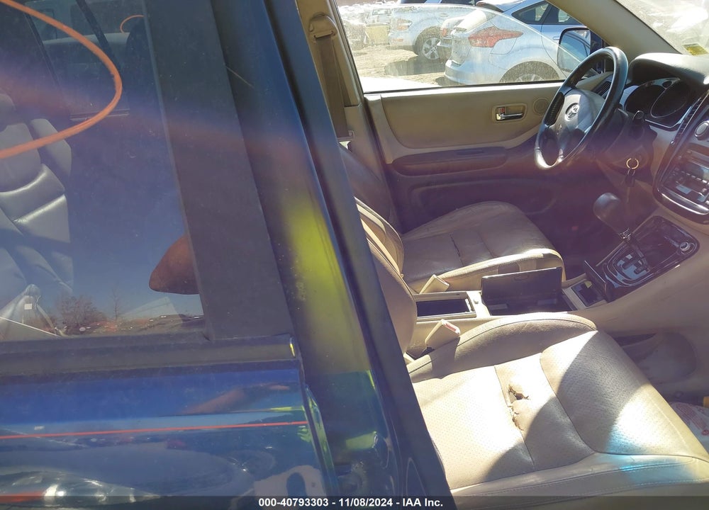 2003 TOYOTA HIGHLANDER LIMITED V6 VIN: JTEHF21A730099159