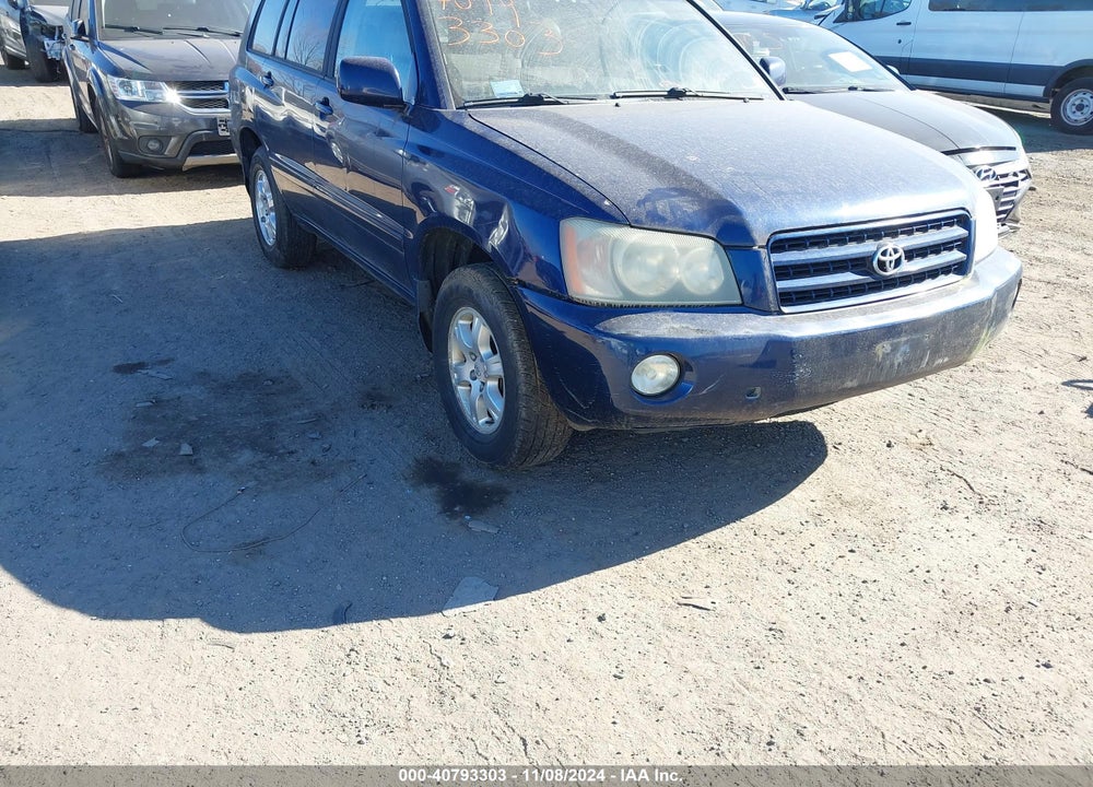 2003 TOYOTA HIGHLANDER LIMITED V6 VIN: JTEHF21A730099159