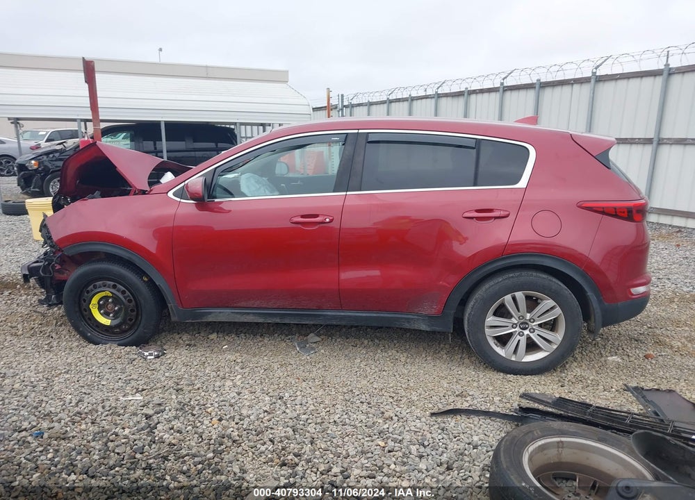 2017 KIA SPORTAGE LX VIN: KNDPM3AC9H7164766