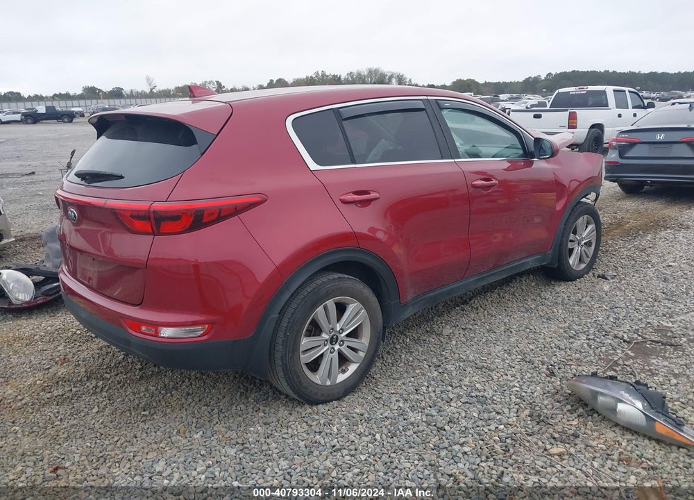 2017 KIA SPORTAGE LX VIN: KNDPM3AC9H7164766