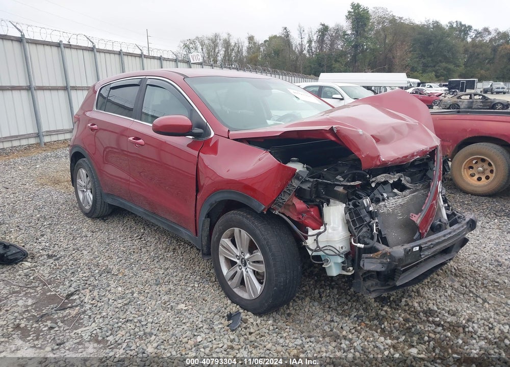 2017 KIA SPORTAGE LX VIN: KNDPM3AC9H7164766