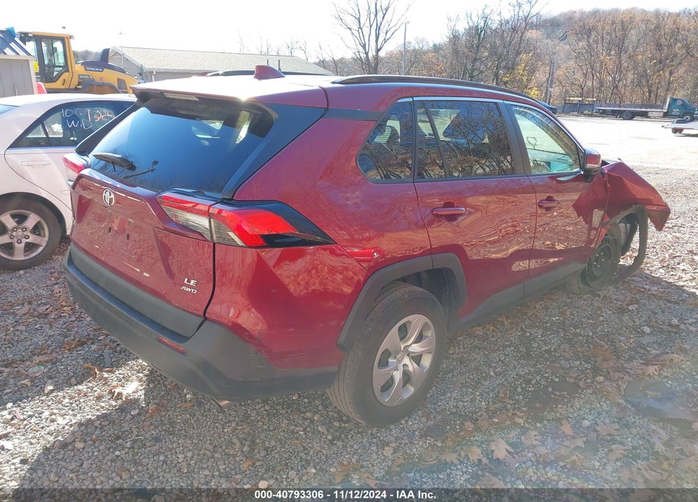 2021 TOYOTA RAV4 LE VIN: 2T3G1RFVXMW231198