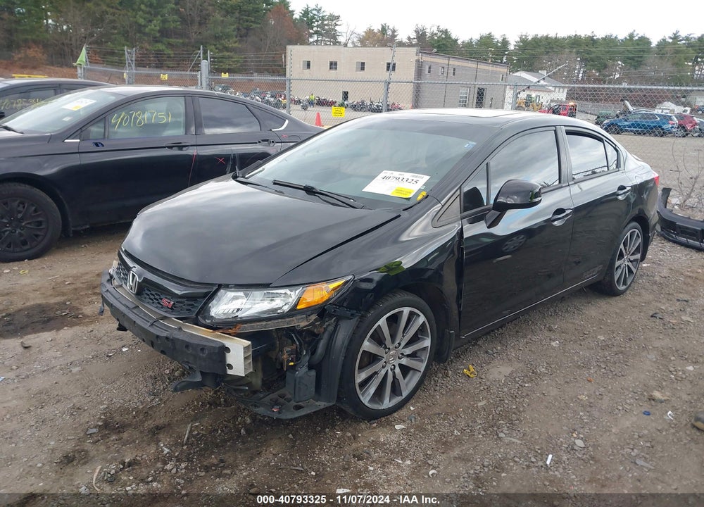 2012 HONDA CIVIC SI VIN: 2HGFB6E57CH700532