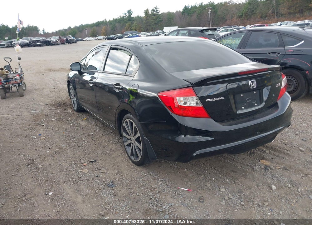 2012 HONDA CIVIC SI VIN: 2HGFB6E57CH700532