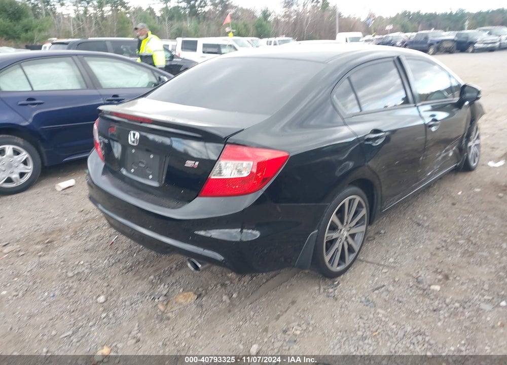2012 HONDA CIVIC SI VIN: 2HGFB6E57CH700532