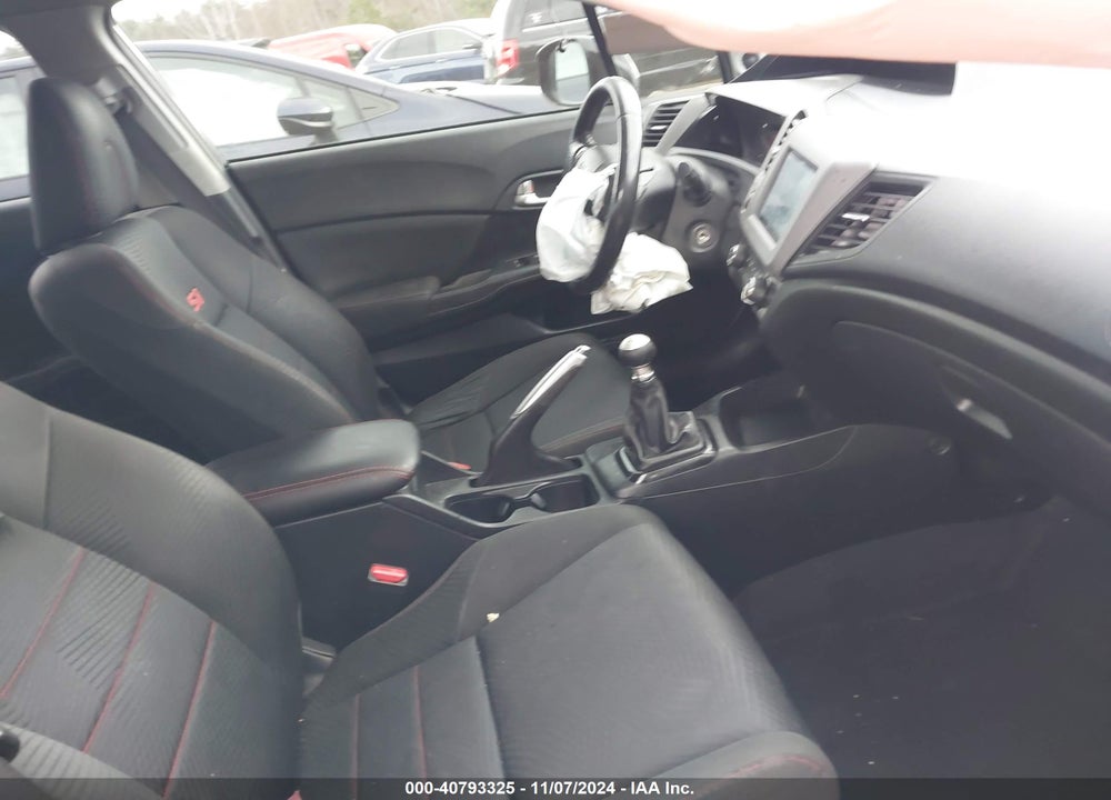 2012 HONDA CIVIC SI VIN: 2HGFB6E57CH700532
