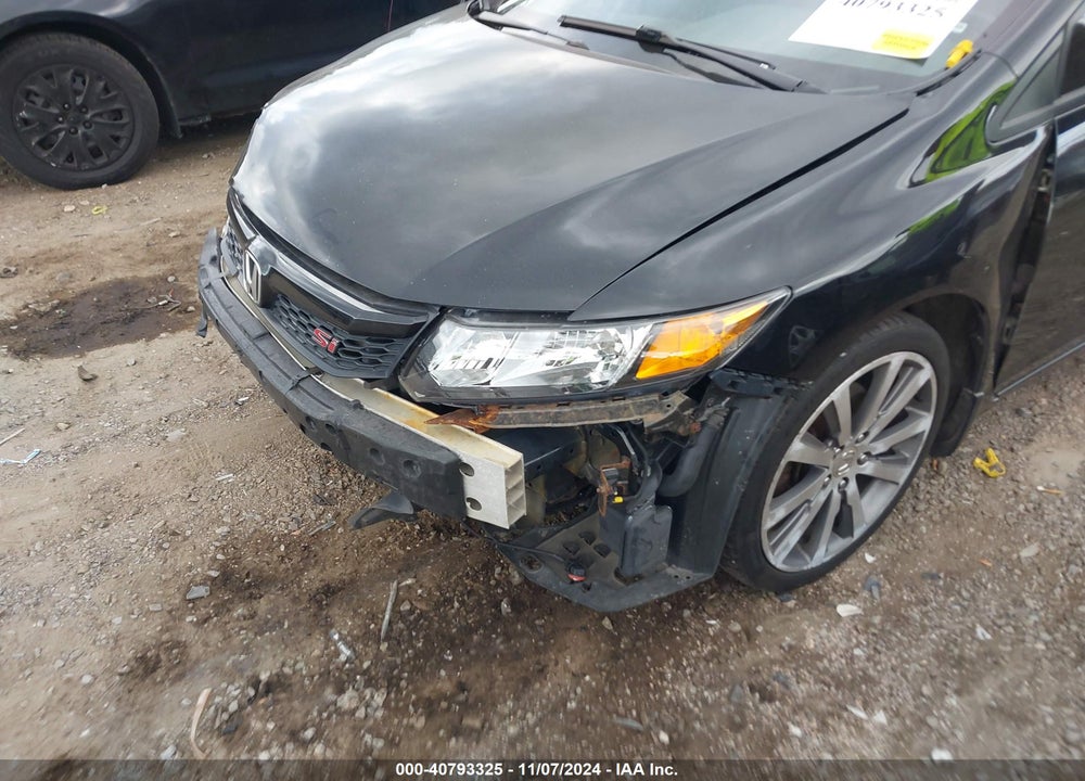 2012 HONDA CIVIC SI VIN: 2HGFB6E57CH700532