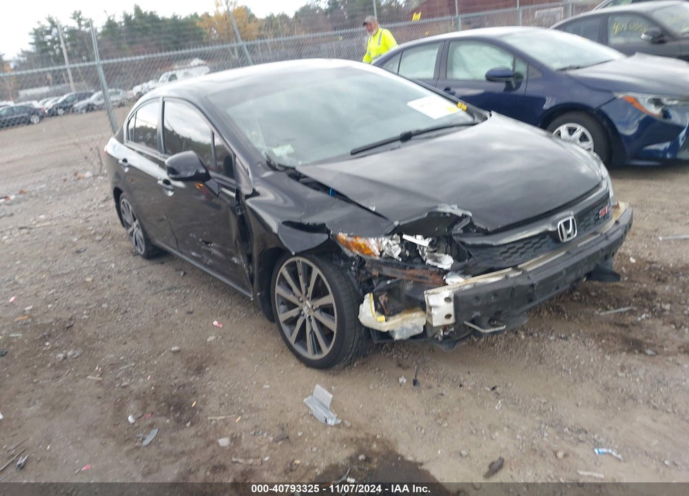2012 HONDA CIVIC SI VIN: 2HGFB6E57CH700532