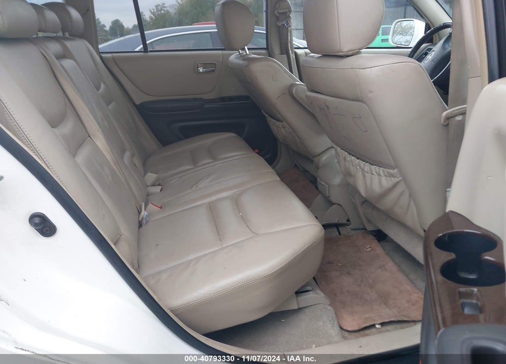 2003 TOYOTA HIGHLANDER LIMITED V6 VIN: JTEHF21A430109856