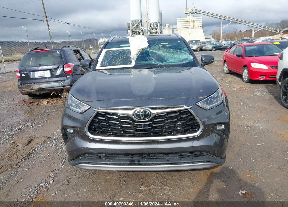 2021 TOYOTA HIGHLANDER PLATINUM VIN: 5TDFZRBH3MS118845