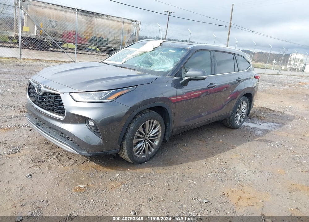 2021 TOYOTA HIGHLANDER PLATINUM VIN: 5TDFZRBH3MS118845