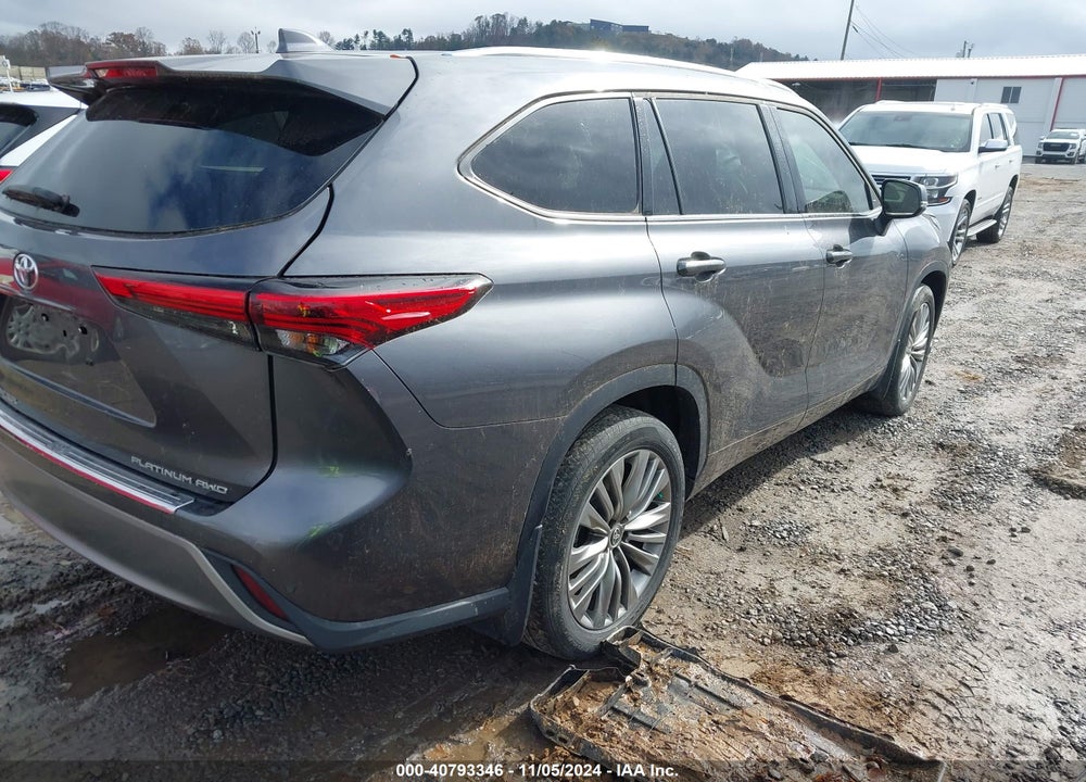 2021 TOYOTA HIGHLANDER PLATINUM VIN: 5TDFZRBH3MS118845