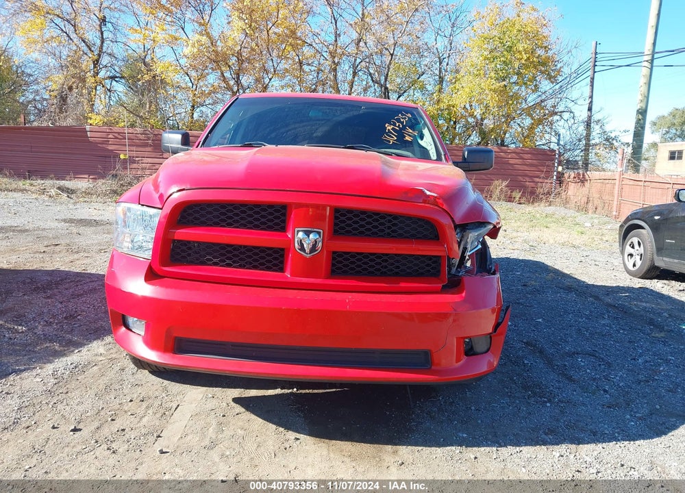 2012 RAM 1500 ST VIN: 1C6RD7KT1CS325137