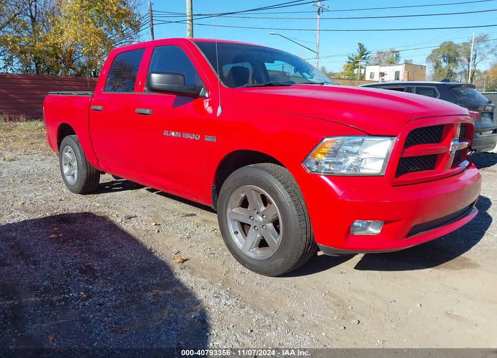 2012 RAM 1500 ST VIN: 1C6RD7KT1CS325137