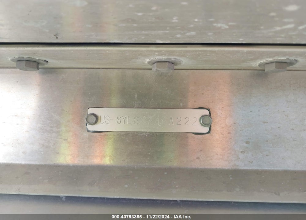 2022 SYLVAN OTHER VIN: SYL84346A222