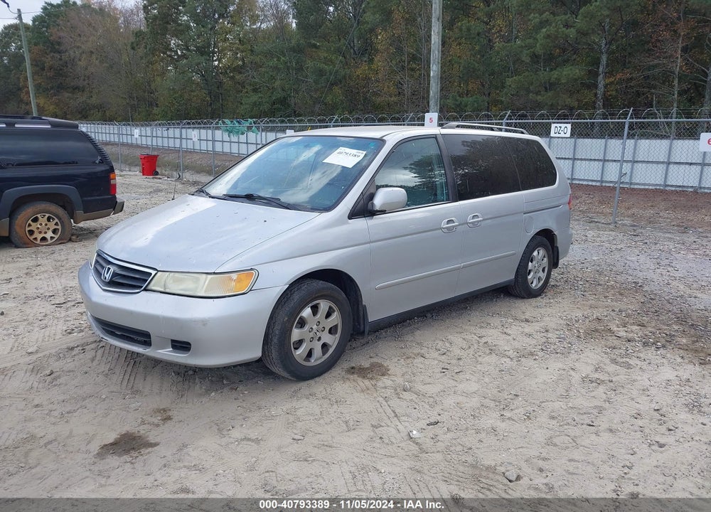 2004 HONDA ODYSSEY EX-L RES VIN: 5FNRL18064B091503