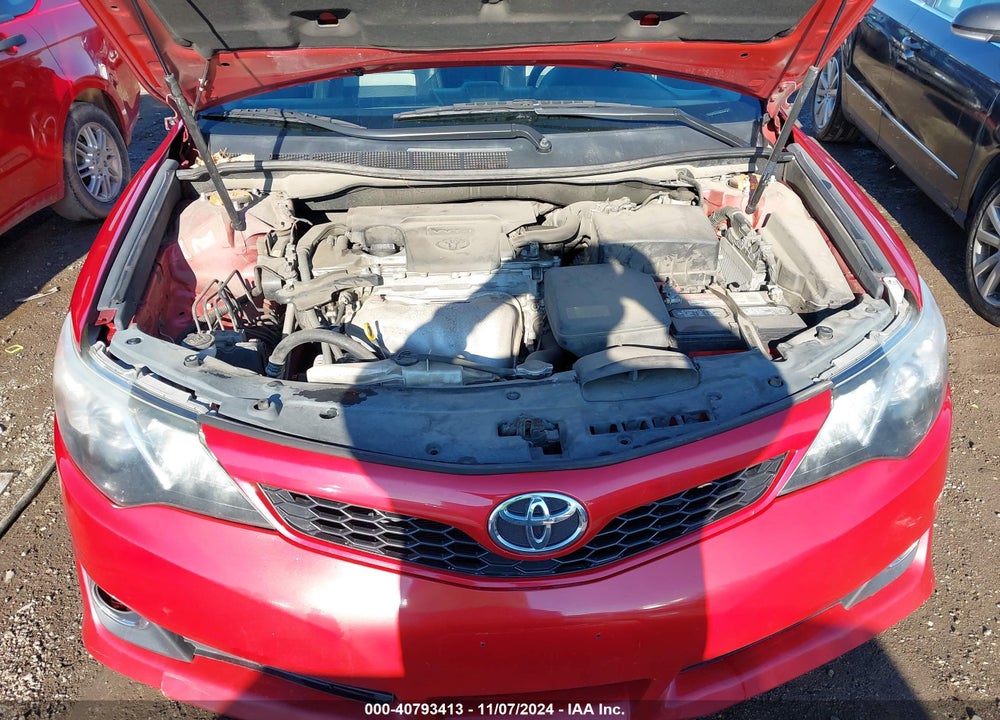 2012 TOYOTA CAMRY SE VIN: 4T1BF1FK2CU608536