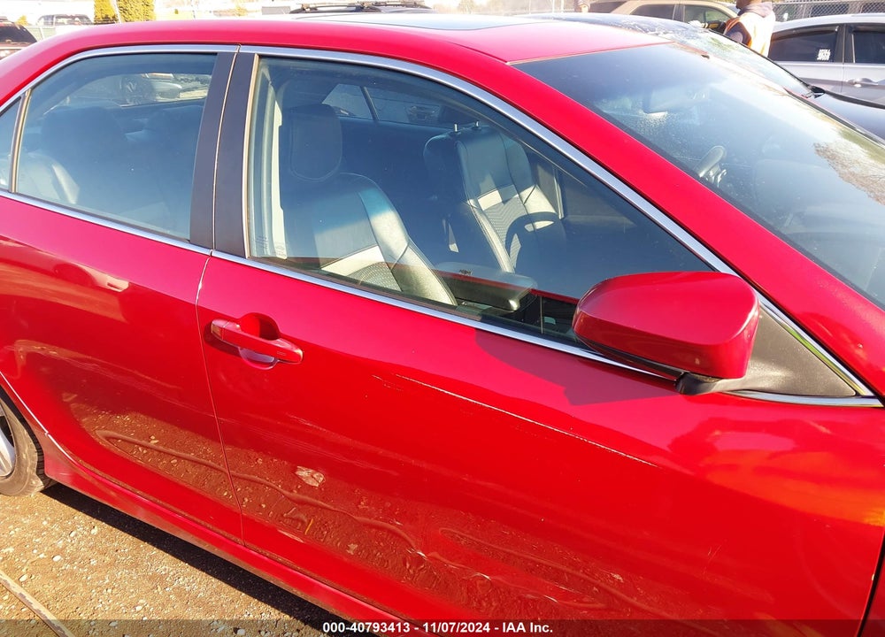 2012 TOYOTA CAMRY SE VIN: 4T1BF1FK2CU608536