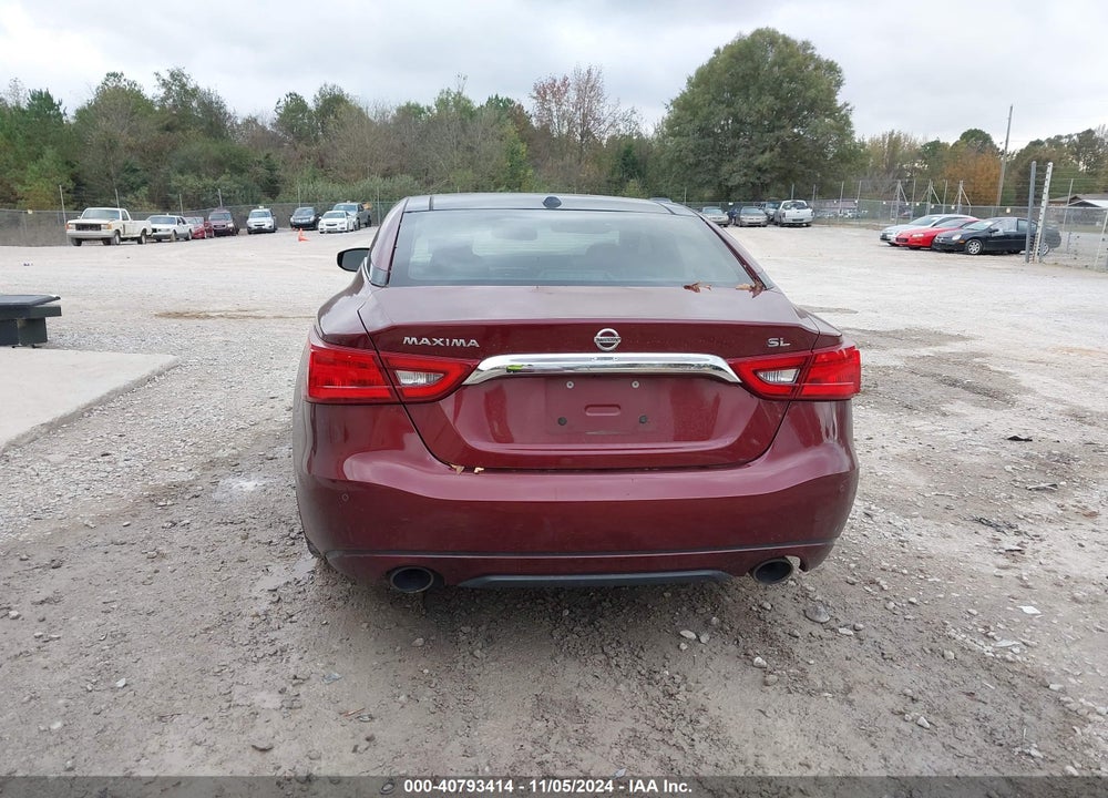 2017 NISSAN MAXIMA 3.5 SL VIN: 1N4AA6AP4HC413300