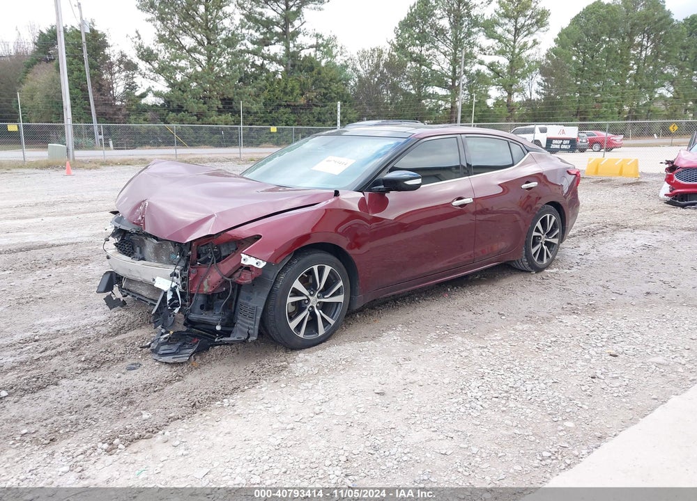 2017 NISSAN MAXIMA 3.5 SL VIN: 1N4AA6AP4HC413300