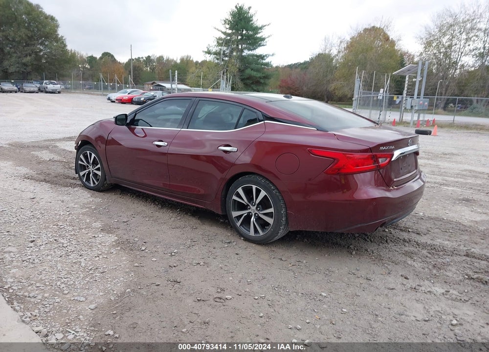 2017 NISSAN MAXIMA 3.5 SL VIN: 1N4AA6AP4HC413300