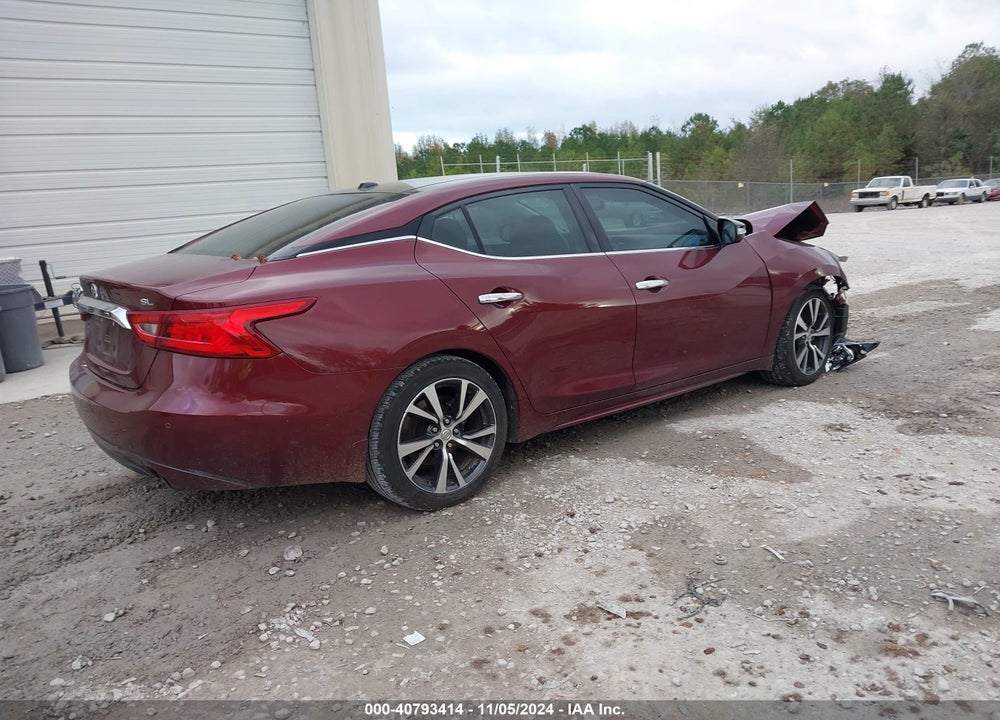 2017 NISSAN MAXIMA 3.5 SL VIN: 1N4AA6AP4HC413300