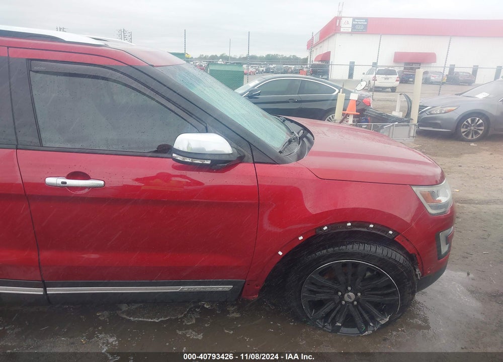 2016 FORD EXPLORER PLATINUM VIN: 1FM5K8HT4GGD22215